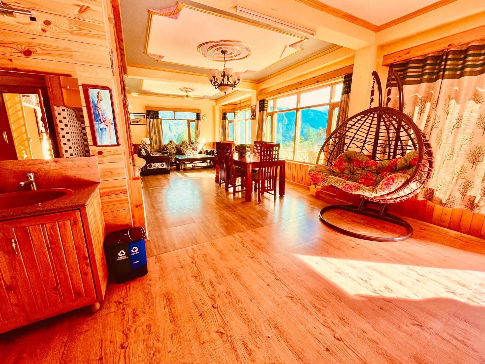 Woods Villa Cottage, Manali Ngoại thất bức ảnh
