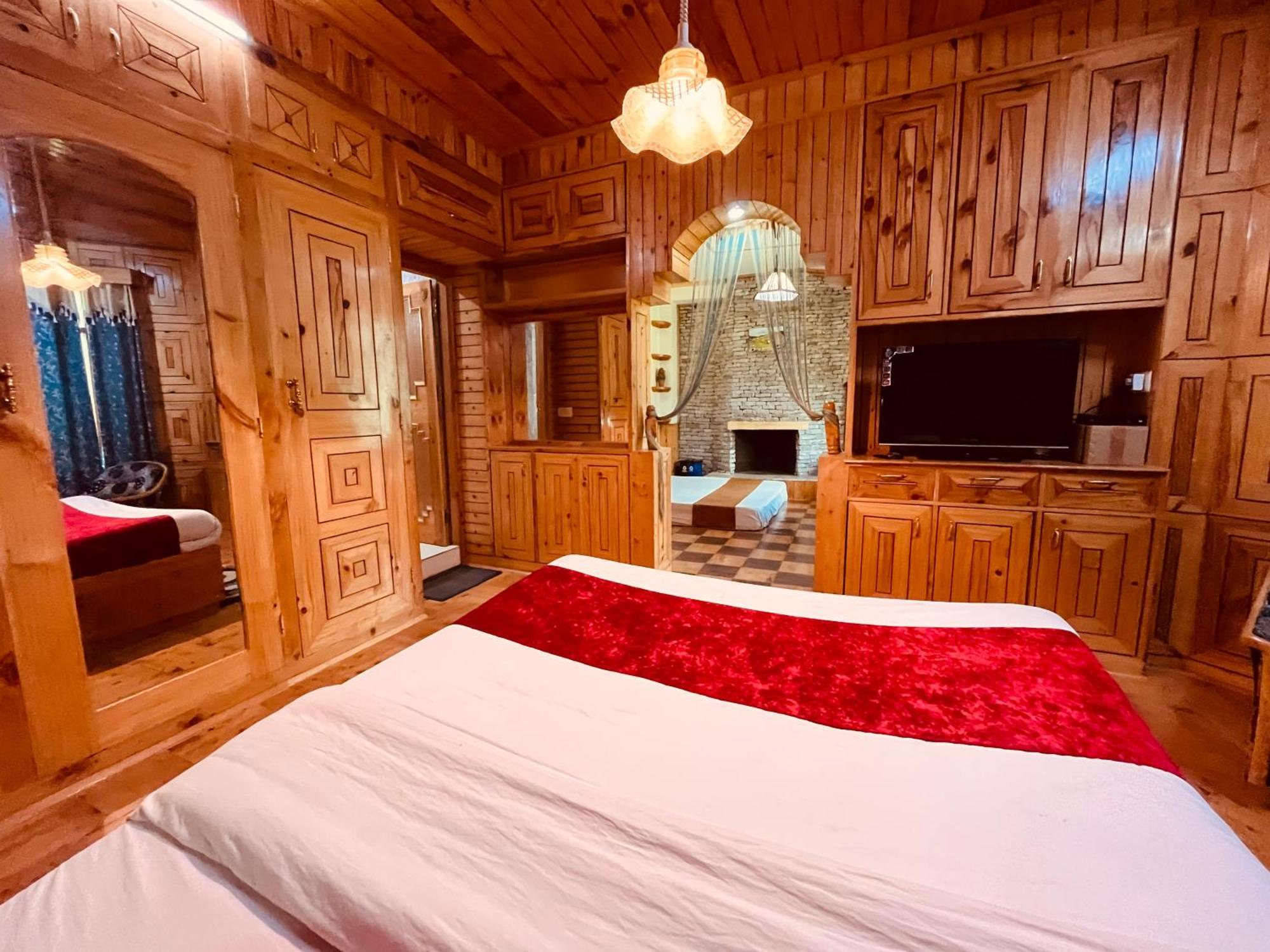 Woods Villa Cottage, Manali Ngoại thất bức ảnh