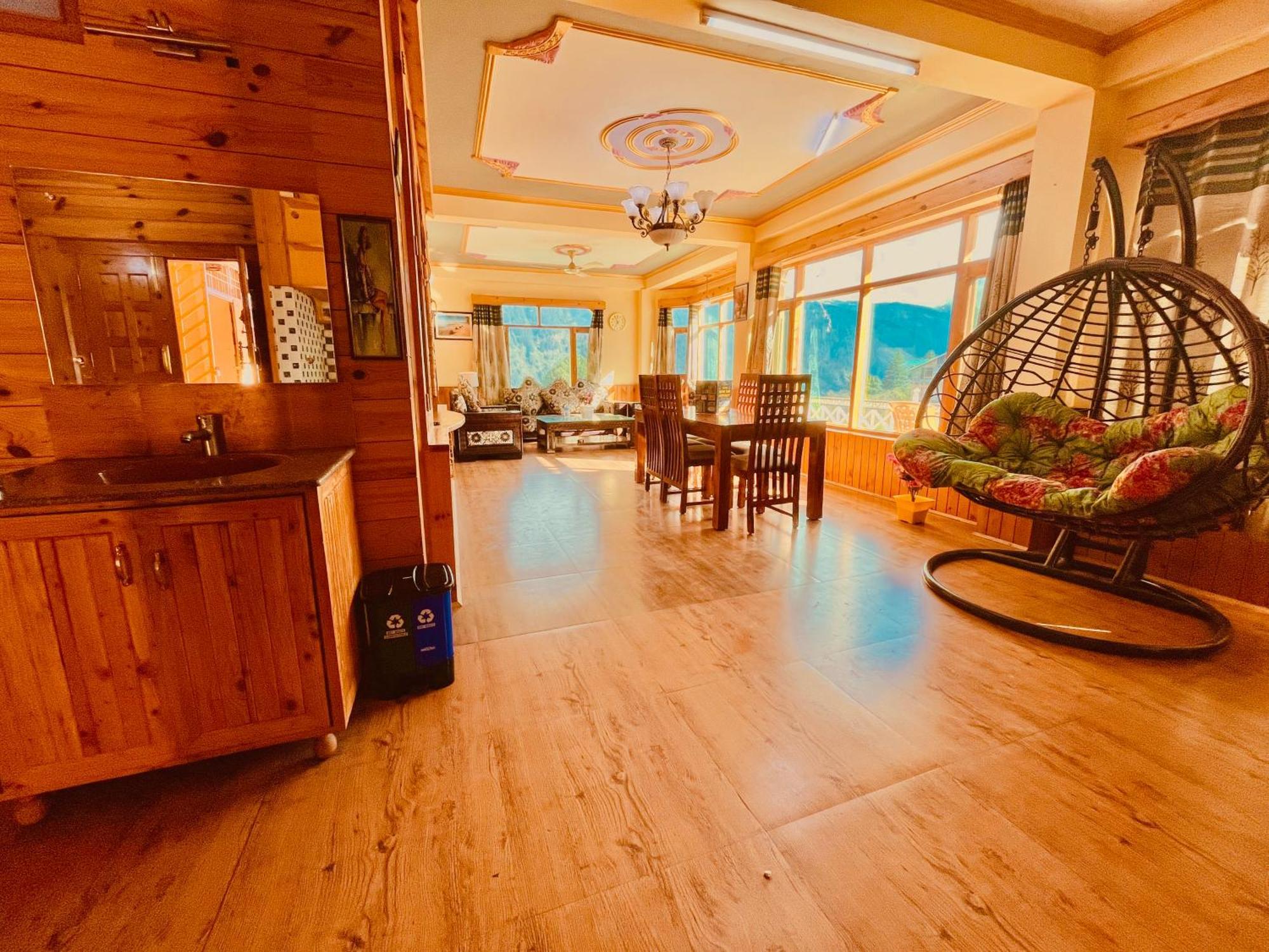 Woods Villa Cottage, Manali Ngoại thất bức ảnh