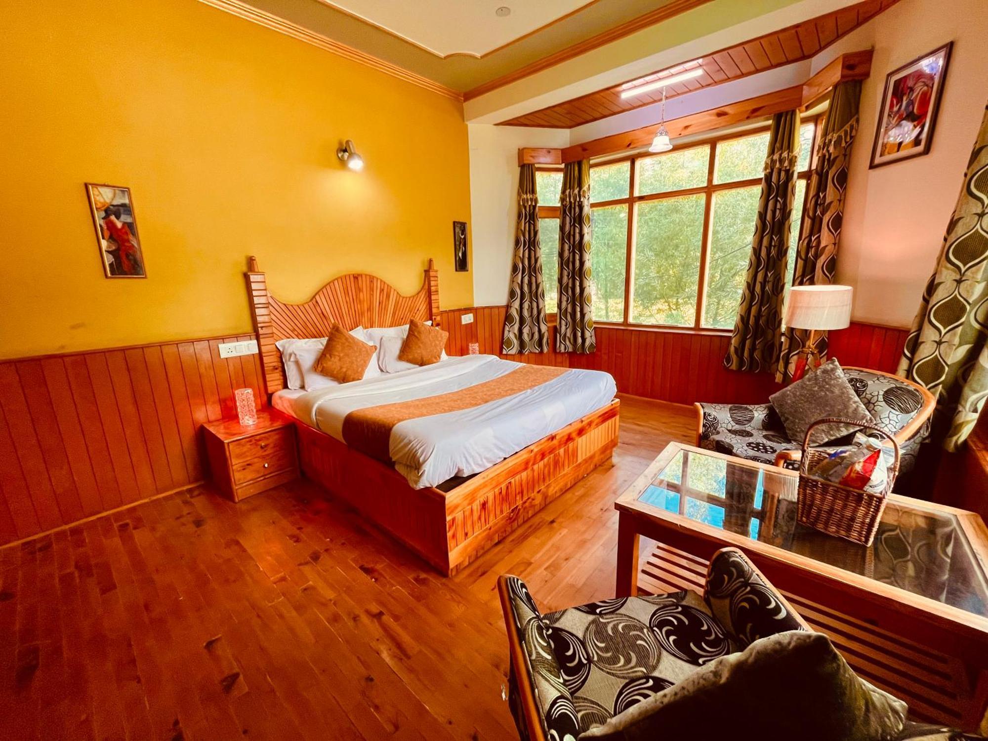 Woods Villa Cottage, Manali Ngoại thất bức ảnh