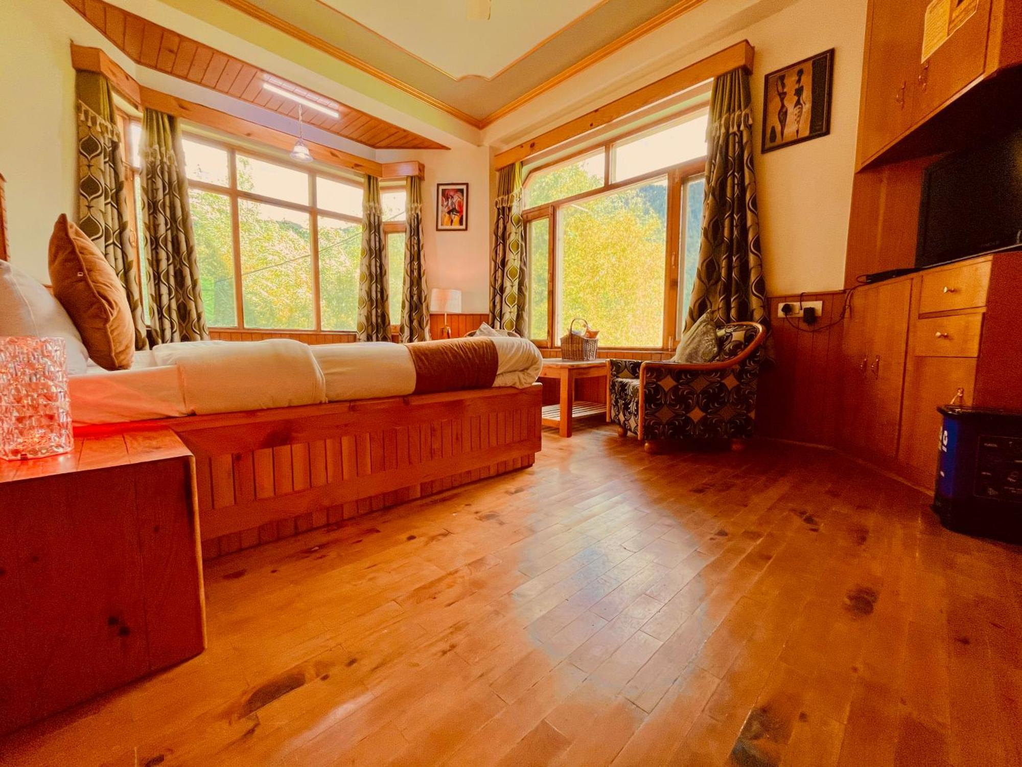 Woods Villa Cottage, Manali Ngoại thất bức ảnh